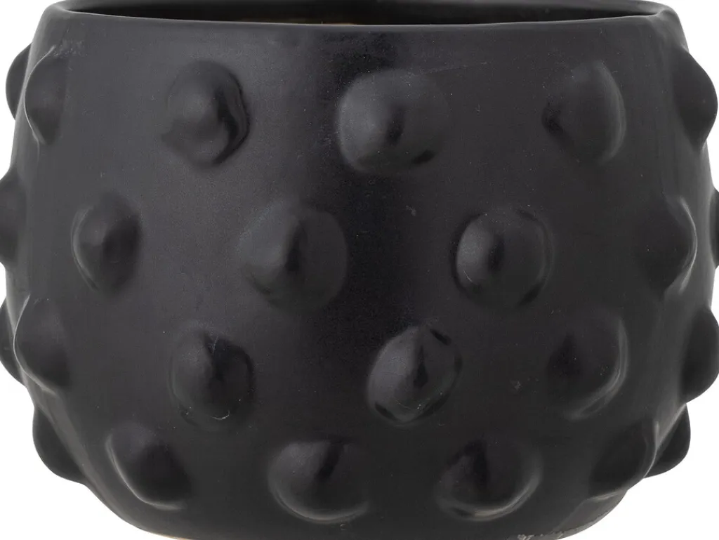 Hot Parvin Deko Urtepotte H11 cm, Sort Stue|Urtepotter Og Krukker