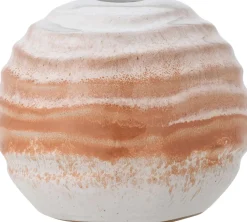 Paula Lysestage H10 cm, Orange Lysestager