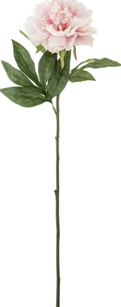 New Bloomingville Peony Kunstig Stilk 66 cm, Rosa