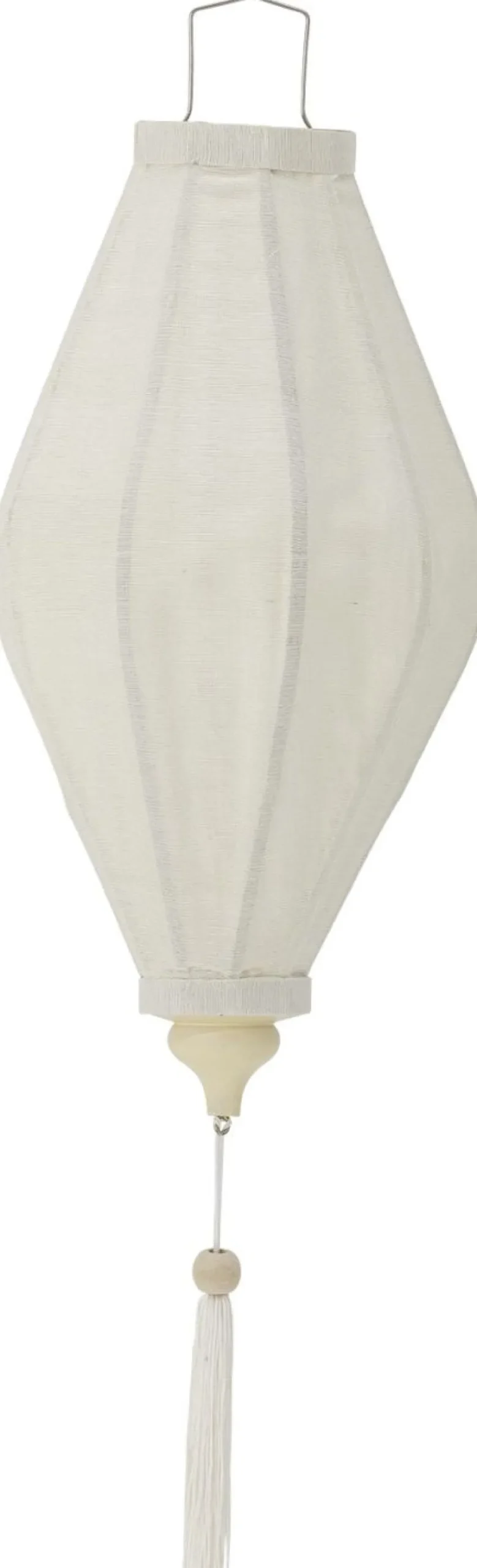 Outlet Pomp Dekoration ?26 cm, Hvid Ophæng