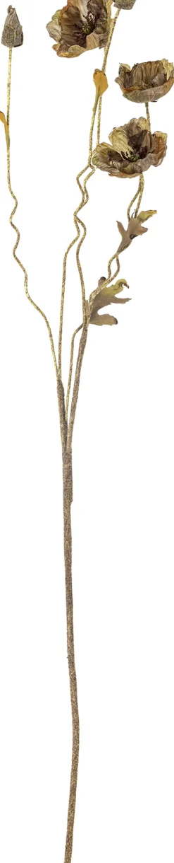 Discount Bloomingville Poppy Kunstig Stilk 104 cm, Brun