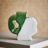 River Vase H20 cm, Grøn Vaser
