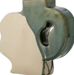 River Vase H20 cm, Grøn Vaser