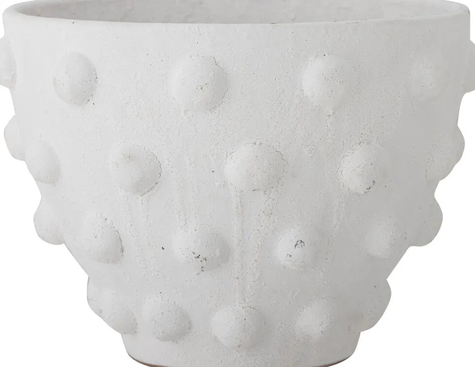 Hot Bloomingville Rokiya Urtepotte H20 cm, Hvid