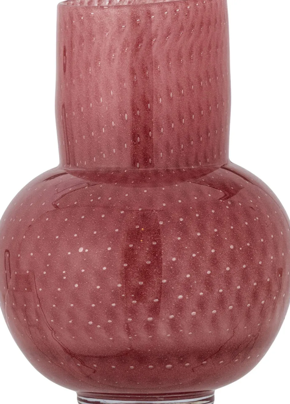 Discount Bloomingville Roscoe Vase H21,5 cm, Rosa