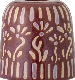 Best Bloomingville Samsin Lysestage H7,5 cm, Lilla