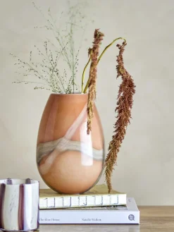 Bloomingville Shawl Vase H23 cm, Orange