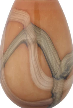 Bloomingville Shawl Vase H23 cm, Orange