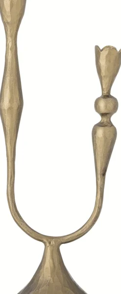 Bloomingville Lysestager > Vesc Lysestage H30,5 cm, Messing