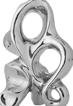 Discount Vinini Dekoration H27 cm, Sølv Stue|Skulpturer