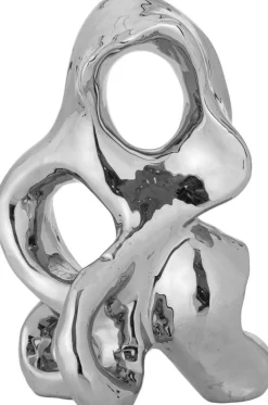 Discount Vinini Dekoration H27 cm, Sølv Stue|Skulpturer