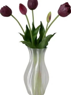BLOOM OBJECTS Stue > Kunstige Fyldte Tulipaner Buket 40 cm,