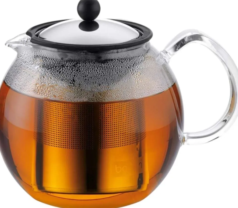 Clearance Bodum ASSAM Tekande m. Stålfilter , Forkromet