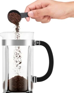 Hot Bodum CHAMBORD Stempelkande 8 Kopper 1 L, Borosilikatglas/Forkromet