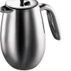 COLUMBIA Dobbeltvægget Stempelkande 3 Kopper 0,35 L, Forkromet Stempelkander