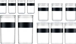 Sale Bodum PRESSO Opbevaringsbokse BPA-fri 12 stk.