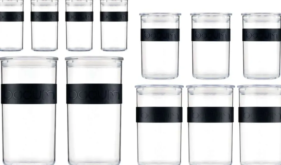 Sale Bodum PRESSO Opbevaringsbokse BPA-fri 12 stk.