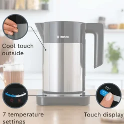 Best Bosch Elkedel 1,7 L, Sølv