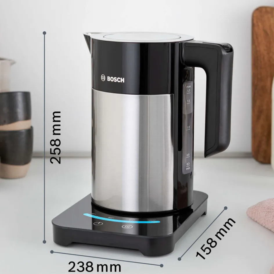 Best Bosch Elkedel 1,7 L, Sølv