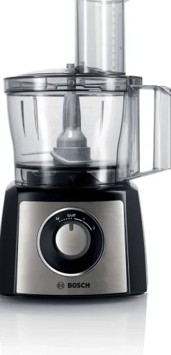 Online MultiTalent 3 Foodprocessor 800W inkl. 10 stk. Tilbehør, Sort/Rustfrit Stål Foodprocessorer Og Minihakkere