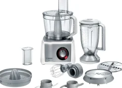 New MultiTalent 8 Foodprocessor 1250W inkl. 11 stk. Tilbehør, Hvid/Rustfrit Stål Foodprocessorer Og Minihakkere