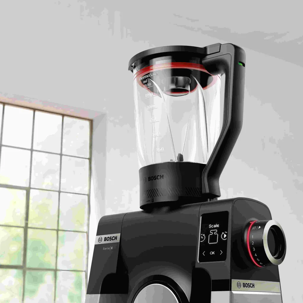 Serie 6 Blender-tilbehør m. Stopper, Sort Røremaskiner Og Tilbehør