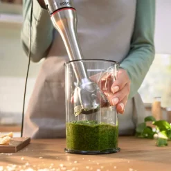 Sale Serie 6 ErgoMaster Stavblender 1200W inkl. 9 stk. Tilbehør., Rustfrit Stål Blendere Og Mixere
