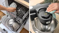 Hot Bosch Serie 6 Køkkenmaskine 1600W inkl. 14 stk. Tilbehør, Sort/Rustfrit Stål