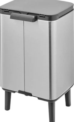 Brabantia Bo Hi Affaldsspand , Fingerprint Proof Mat Stål