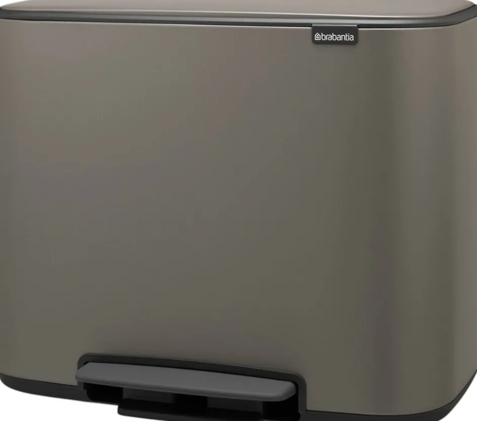 Clearance Brabantia Bo Pedalspand , Platinum