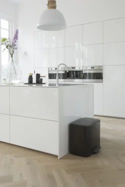 Best Brabantia Bo Pedalspand , Mat Sort