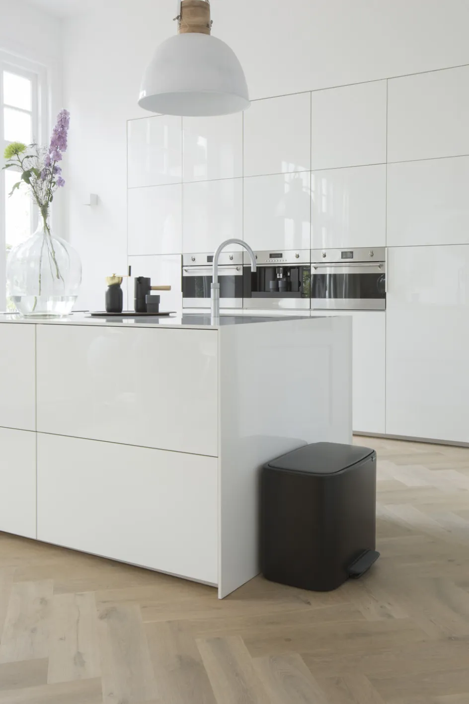 Best Brabantia Bo Pedalspand , Mat Sort
