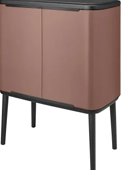 Best Brabantia Bo Touch Affaldsspand 11+23 L, Satin Taupe