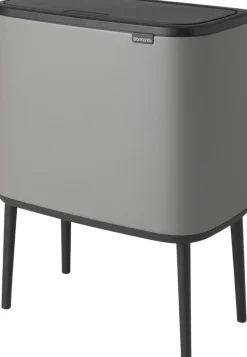 Sale Brabantia Bo Touch Affaldsspand , Mineral Concrete Grey