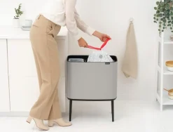 Hot Brabantia Bo Touch Affaldsspand , Lysegrå