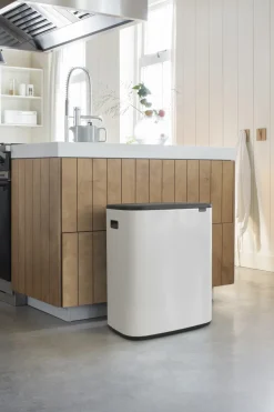 Clearance Brabantia Bo Touch Affaldsspand 2x, Hvid
