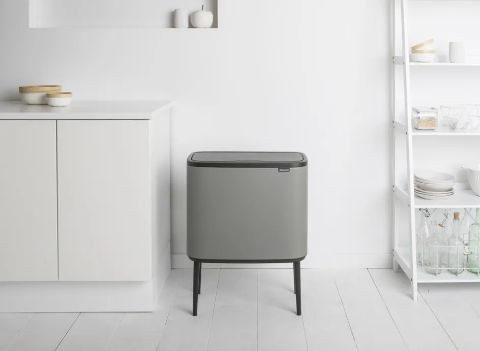 Discount Brabantia Bo Touch Affaldsspand , Mineral Concrete Grey