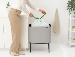 Brabantia Bo Touch Affaldsspand , Lysegrå