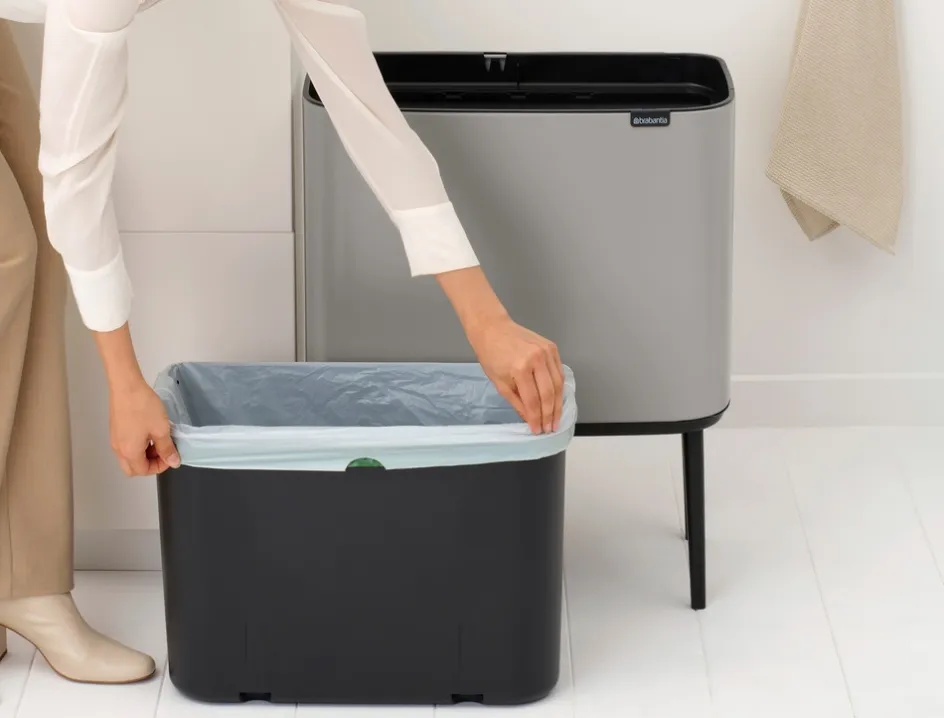 Brabantia Bo Touch Affaldsspand , Lysegrå