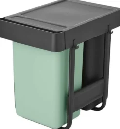 Brabantia Built in bin Sort&Go Affaldssortering Indbygningsmodul , Dark Grey