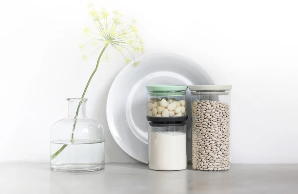 Brabantia Opbevaring Til Køkkenet|Madopbevaring > Canisters Stabelbar Boks 3 stk.