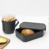 Brabantia Opbevaring Til Køkkenet|Madkasser Og -Poser > Make & Take Krus og Madkasse , Mørk Grå
