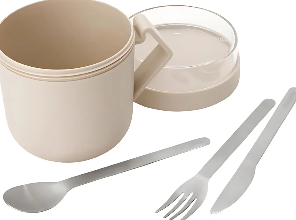 Brabantia Opbevaring Til Køkkenet|Madkasser Og -Poser > Make & Take Suppekrus ?11 cm, Soft Beige