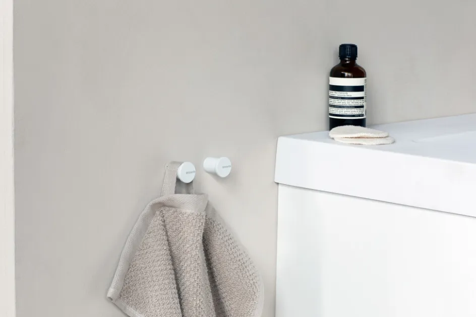 Online Brabantia Mindset Håndklædeknager 2 stk, Mineral Fresh White