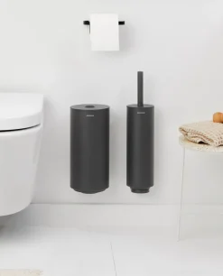 New Brabantia Mindset Toilettilbehørssæt 3 Dele, Mineral Infinite Grey