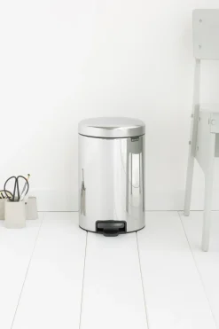 Brabantia Affaldsspande Og Tilbehør|Affaldsspande > NewIcon Pedalspand m. Metal Inderspand ,
