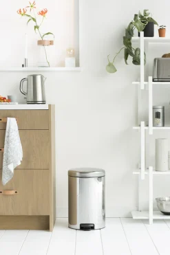 Brabantia Affaldsspande Og Tilbehør|Affaldsspande > NewIcon Pedalspand m. Metal Inderspand ,