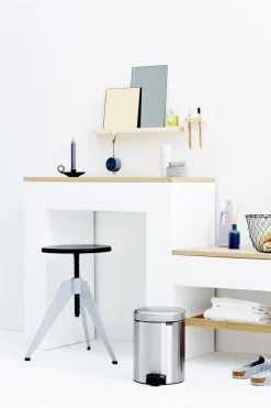 New Brabantia NewIcon Pedalspand , Fingerprint Proof Mat Stål