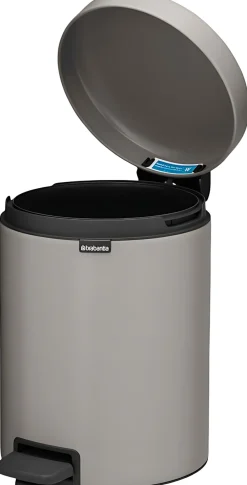 Clearance Brabantia Newlcon Pedalspand , Lysegrå