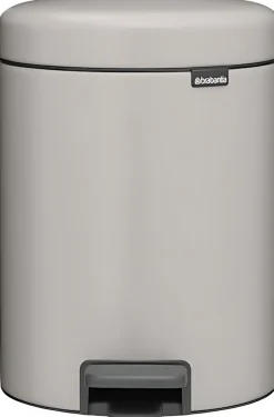 Clearance Brabantia Newlcon Pedalspand , Lysegrå